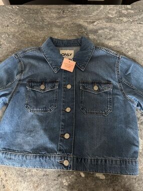 Only Blue Denim Jean Jacket